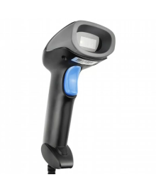 Проводной сканер QR Custom HH360 2D (Datamatrix) синий