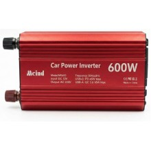 Инвертор автомобильный Meind 600W, DC to AC Power inverter