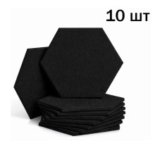 Акустическая панель 25см*30см*1см Tauren "6-угольник" Черная Акустическая панель 25см*30см*1см Tauren "6-угольник" Черная