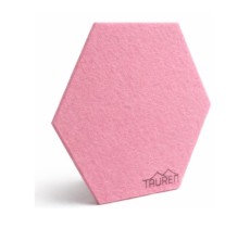 Акустическая панель 25см*30см*1см Tauren "6-угольник" Розовая Акустическая панель 25см*30см*1см Tauren "6-угольник" Розовая