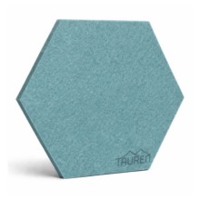 Акустическая панель 25см*30см*1см Tauren "6-угольник" Бирюзовая
