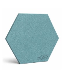 Акустическая панель 25см*30см*1см Tauren "6-угольник" Бирюзовая
