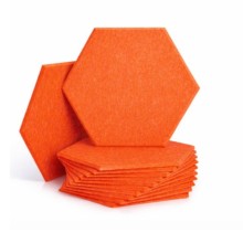 Акустическая панель 25см*30см*1см Tauren "6-угольник" Оранжевая Акустическая панель 25см*30см*1см Tauren "6-угольник" Оранжевая