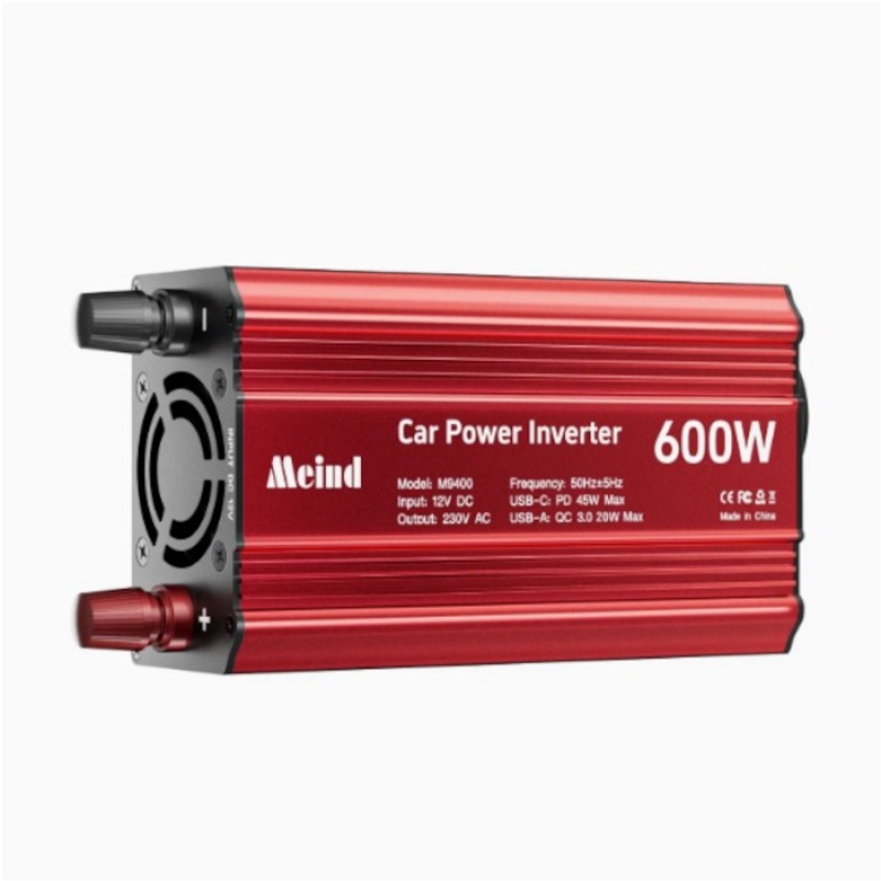 Инвертор автомобильный Meind 600W, DC to AC Power inverter