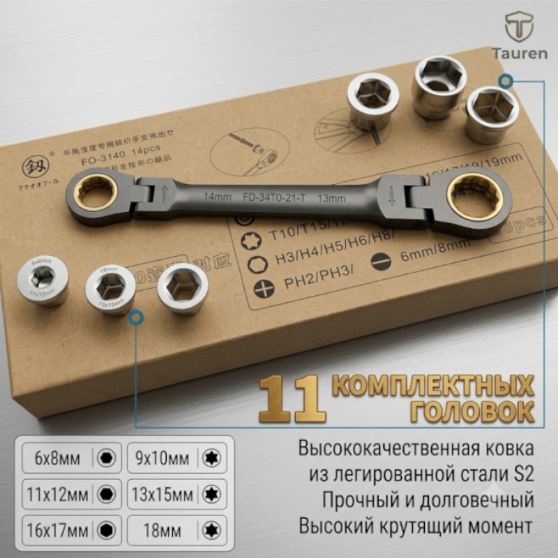 Набор инструментов Tauren FO-3140