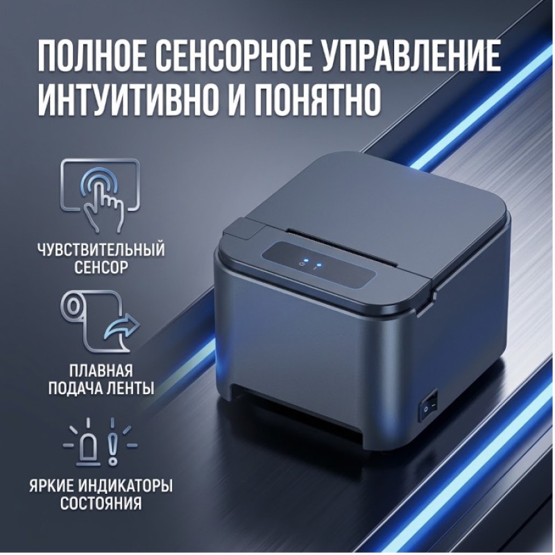 Термопринтер чеков HPRT-106, USB 58mm