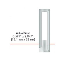 Антикражная этикетка E-L1552,15x52mm, 1000 шт/рулон RF 8.2 MHz Антикражная этикетка E-L1552,15x52mm, 1000 шт/рулон RF 8.2 MHz