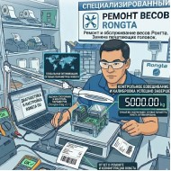 Ремонт весов Rongta