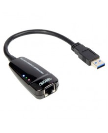 Адаптер (переходник) USB 3.0 to LAN 10/100/1000, Unitek Y-3461. Конвертер
