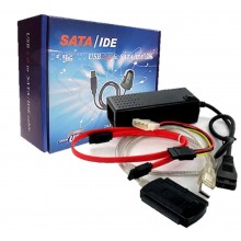 Адаптер (переходник) USB to Sata & IDE, 220V