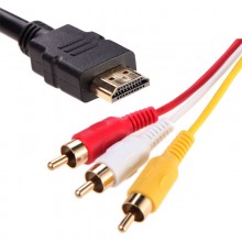 Адаптер (переходник) HDMI to AV adapter, кабель 1,5m