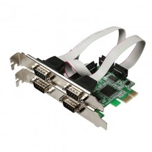 Контроллер PCI-Express 1x to 4xCOM (RS-232) controller