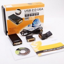 Адаптер USB to UGA  (USB - VGA/DVI/HDMI)  внешняя видеокарта