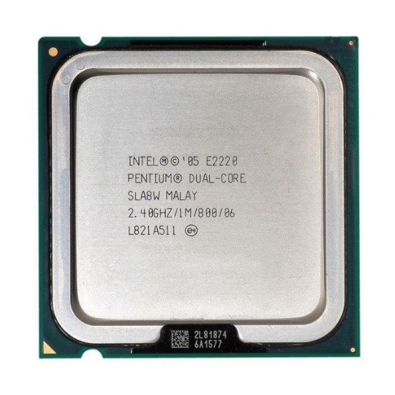 Процессор Intel Pentium Dual-Core E2220 2.40GHz/1M/800 (SLA8W) s775, tray