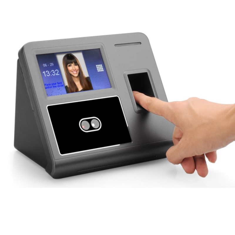 Биометрическая система учета доступа с отпечаком пальца и распознаванием лица  SmartLock CT-B208